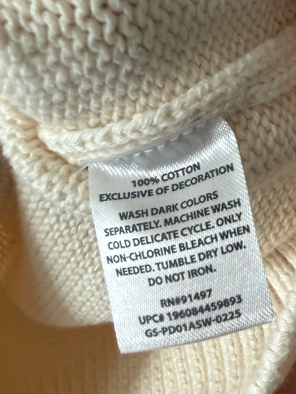 State of Mine|Kids American Flag Knit Sweater,fisherman style•••NWT,Americano - Picture 12 of 15